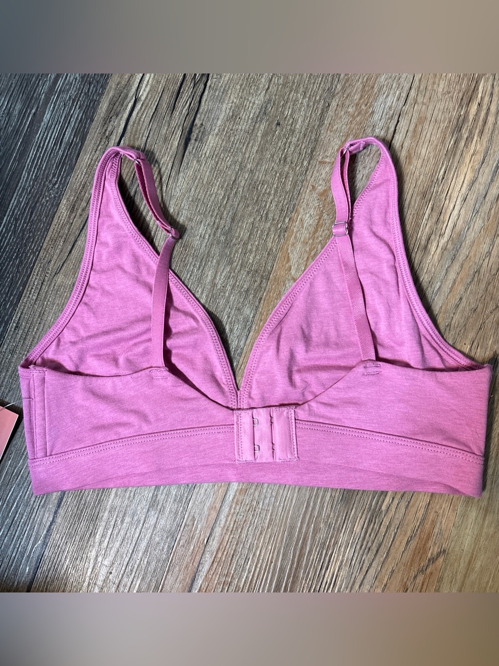State of Day Women's Cotton Blend Bralette, Small - Berry Breeze - Picture 2 of 7
